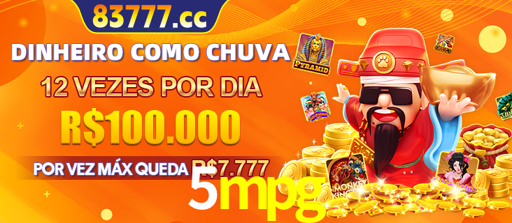 Banner do programa de recompensas Recomende para amigos do 5mpg, detalhando os bônus por convidar amigos, com prêmios que chegam a R$288.888.